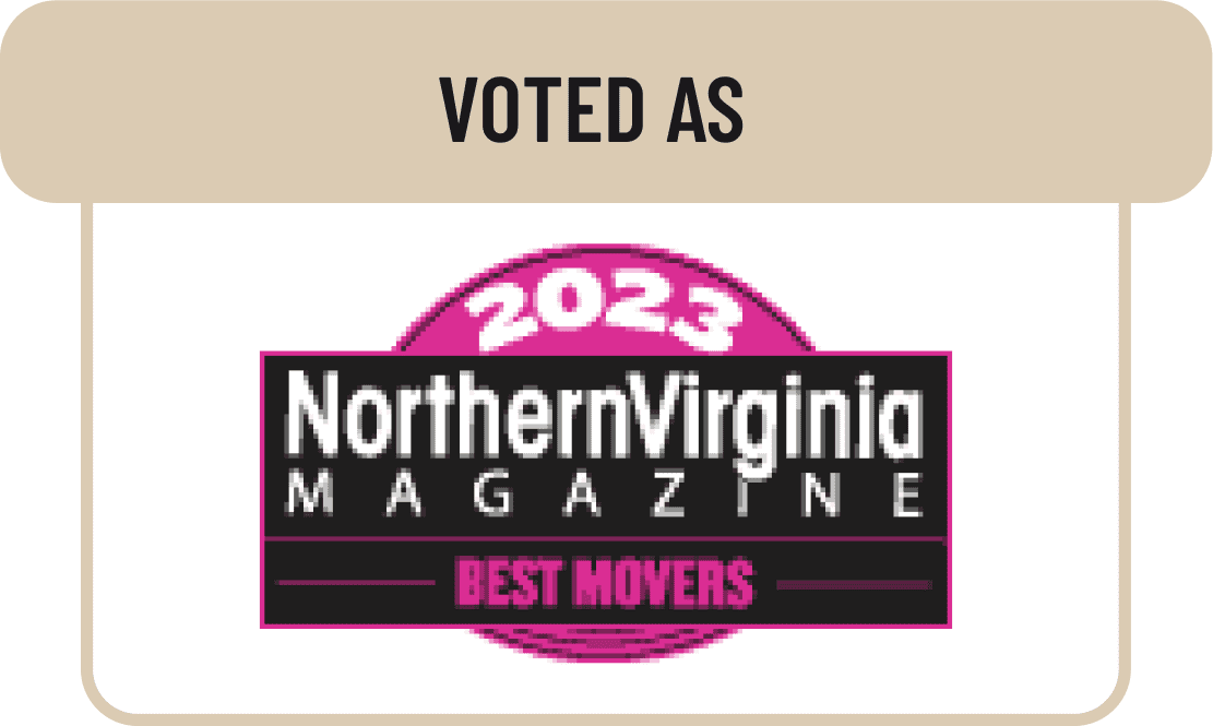2023 Northern Virginia Magazine Best Movers badge.